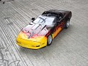 1:18 Maisto Chevrolet Corvette ZR1 1992 Negro con Llamas